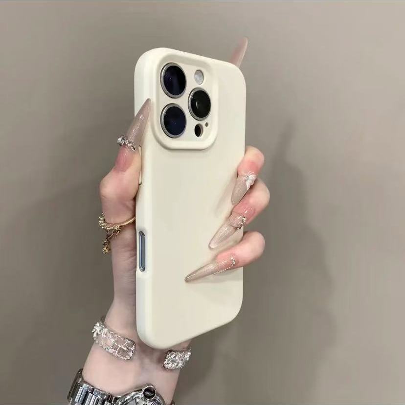 Мягкий Резиновый Силиконовый Гелевый Чехол Конфетного Цвета для iPhone 16 15 14 Plus 13 12 11 Pro Max Ударопрочный ТПУ Бампер Простой Однотонный Чехол