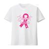 Womens Support Squad Breast Cancer T Shirt Black vintage Washed streetwear Top For Everyday Wear graphic Unisex fashion homme