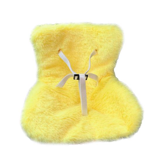 Car Safety Seat for Dolls Decorative Sofa Seat with Furry Cushion And Headrest for Car Air Vents Decor To Display Doll Toy