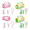 Educational Insect Exploration Kits with Catcher Net and Tweezers for Kids Science Nature Exploring Outdoor Activity Toy