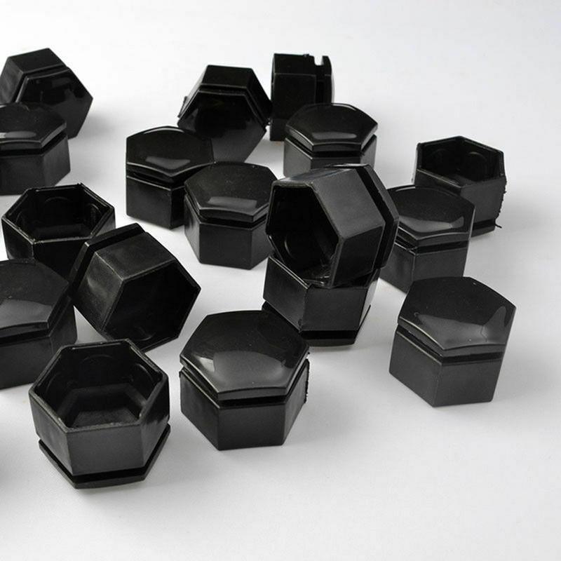 20Pcs 22mm Car Wheel Nut Caps Anti-Rust Auto Hub Screw Cover Bolt Rims Exterior Decoration Protection Covers For