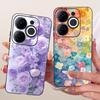For Itel A80 A90 A95 A70 A60 A60s Phone Case Matte Soft TPU Bumper Cover Cool Cartoon Luxury Butterfly Flower Bow Pattern Funda