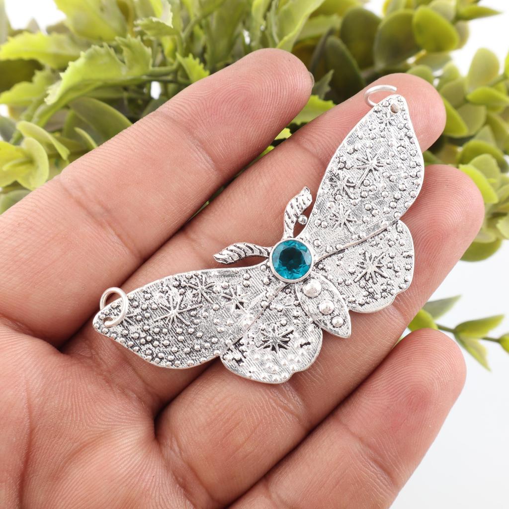 Ювелирные изделия из апатита, ювелирные изделия из стерлингового серебра 925 пробы, великолепная серебряная подвеска ручной работы для подарка на День благодарения