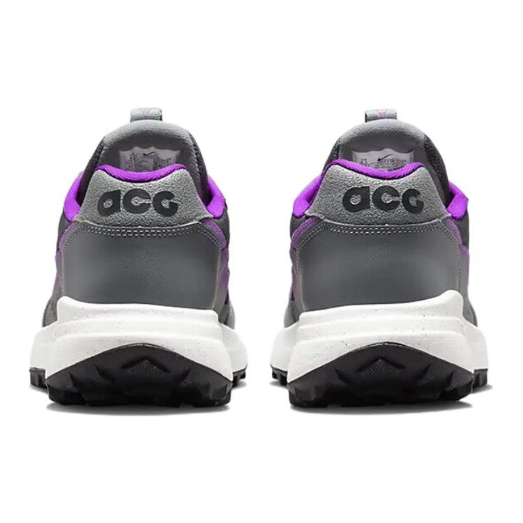 Nike ACG Lowcate Smoke Grey Vivid Purple Кроссовки унисекс Phantom Dark-Smoke-Grey DX2256-002