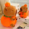 PP Cotton Halloween Capybara Plush Doll Cartoon Capibara Anime Fluffty Toy Home Decor