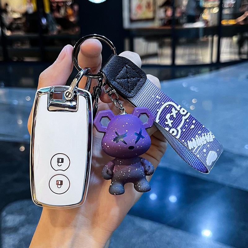 Чехол для ключей из ТПУ для Suzuki Swift, Suzuki Grand Vitara Swift SX4 S-Cross XL-7, держатель для брелока, защита для брелка