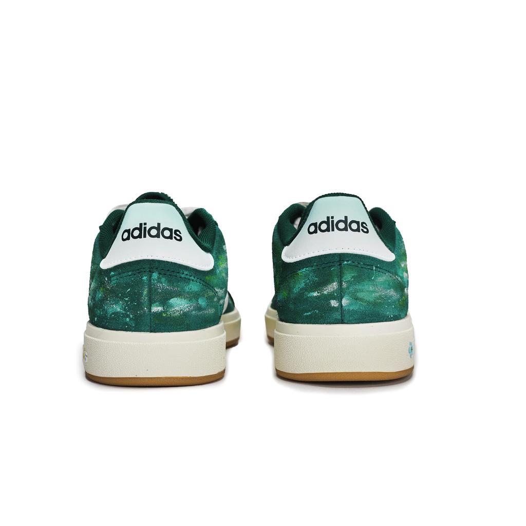 Adidas Grand Court Base 00s RTHS Floating Light Spring Scenery Abrasion Resistant Low top Skateboard Shoes Unisex Green IH6187(TeamR-)
