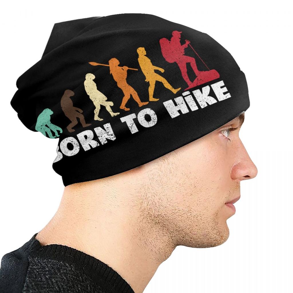 Шапки с капюшоном для рожденных в походах, крутая вязаная шапка для женщин унисекс, теплые зимние шапки для горных туристов, походные шапки с черепами