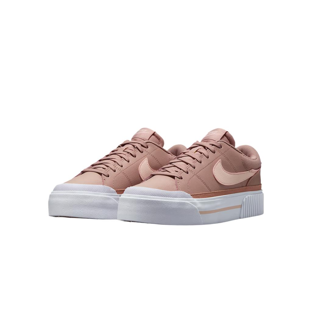 Nike Court Legacy Low top Skateboard Shoes Women's Pink DM7590-601