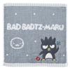 Marushin Carry Hand Sanrio Cute Compact Character Antibacterial and Odor 3005067000 Towel, Towel, Badtz-Maru, Badtz-Maru, Handkerchief, Design,