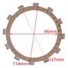 Motorcycle Clutch Plate For Hyosung XRX 125 XRX125S RT125 Karion GV125 Aquila GF125 GT125R Supersport GT125 Comet Naked