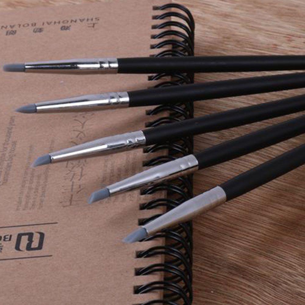 Отбеливание зубов Силиконовые профессиональные фарфоровые стоматологические инструменты для формирования зубов Стоматологические смоляные щеточки-ручки