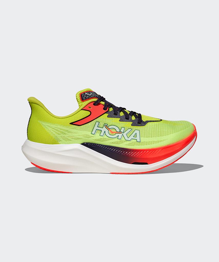 Hoka (Universal) Rocket X 3 - Neon Yuzu: Squid Ink / 1168724-Nzs