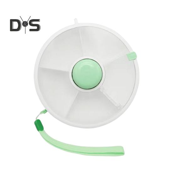 Вращающийся контейнер для закусок с крышкой, вращающийся набор, портативная коробка для конфет для детей, конфетный столик, тарелка для дыни, герметичная коробка для закусок для дома, офиса, школы, пикника