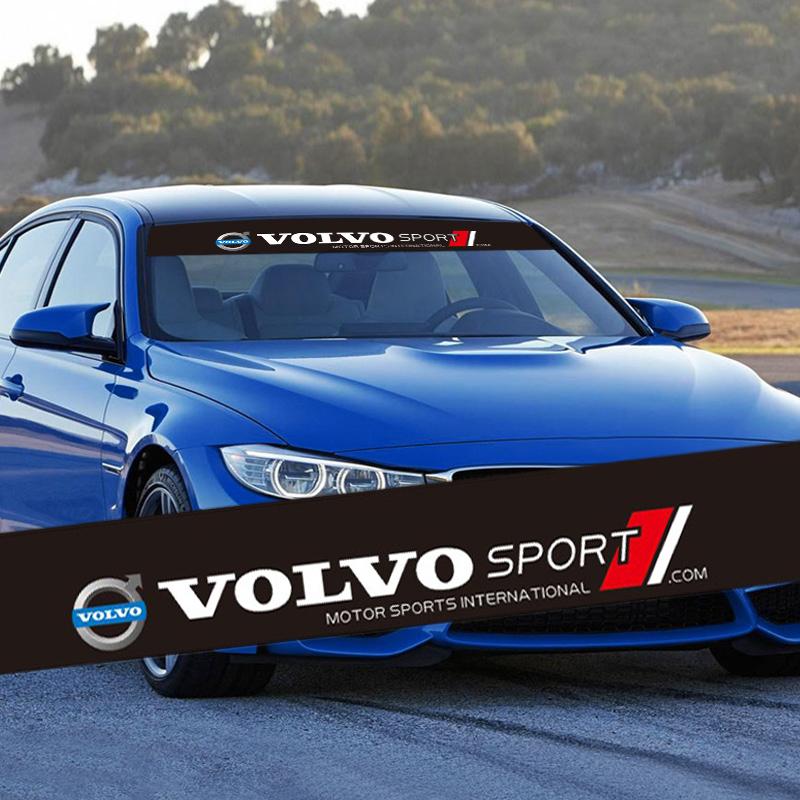 Наклейка на лобовое стекло автомобиля для Volvo XC60 V50 V40 XC90 S60 S40 S80l V90 V60 EX90 S90 XC40 C40 S70 автомобильные аксессуары инструменты