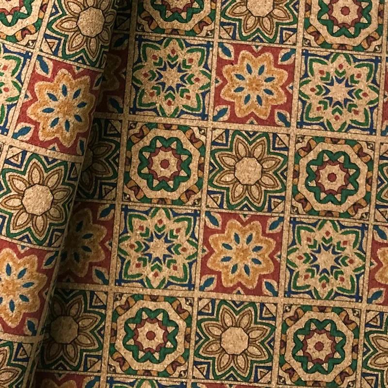 100x138cm Artificial PU Printed Leather Fabric for Background Decorative Shoes Fashion Fabrics DIY Design Material 0.5mm Thickn