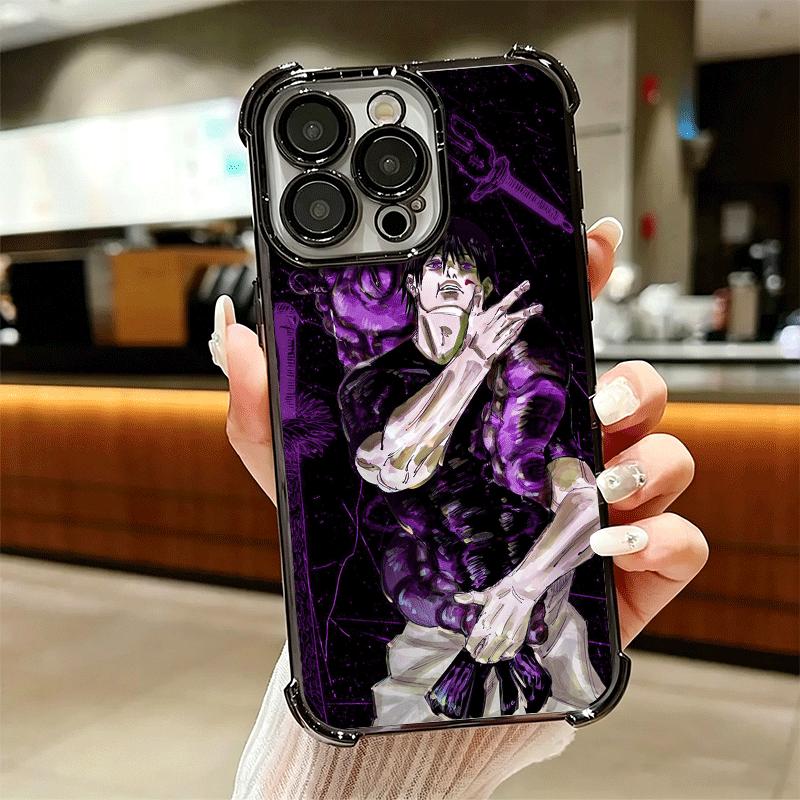 Аниме Фушигуро Тодзи JUJUSU Мягкий чехол для телефона для iPhone 15 16 17 Air 14 Pro Max 16E Plus 13 12 Mini Покрытие Защита от падения Fundas