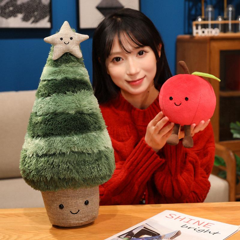 Christmas Celebrate Props Stuffed Tree Doll Huggabble Pillow Festival Home Decro High Quality Gifts