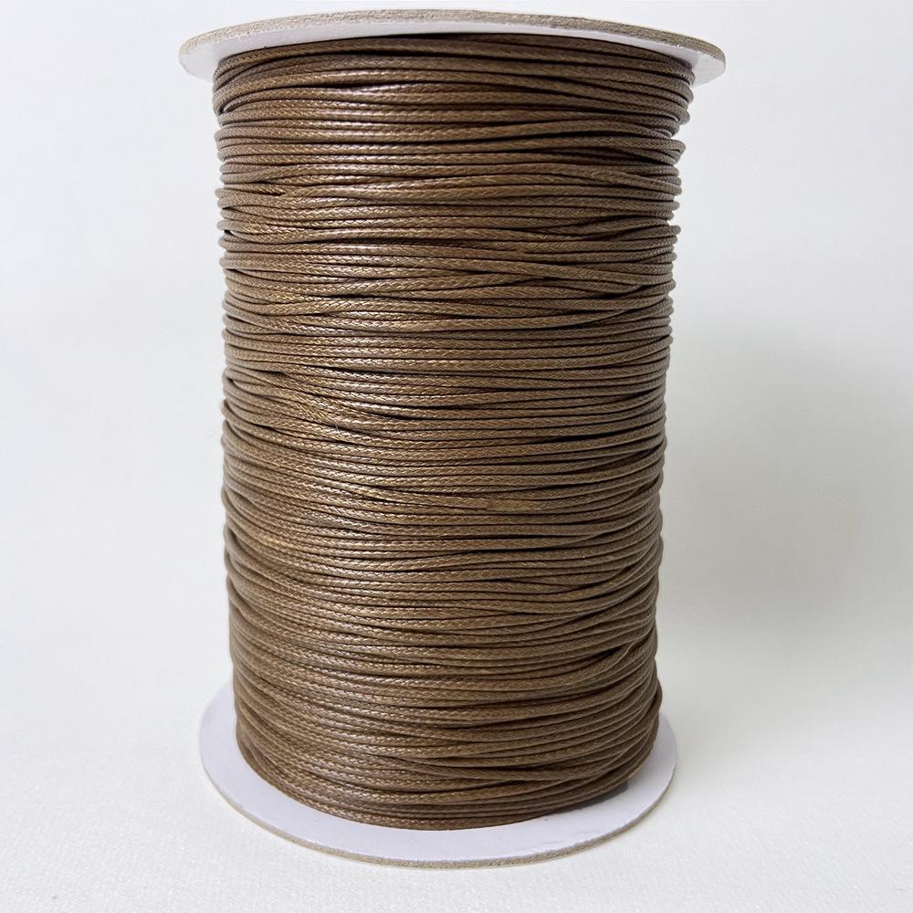Корейская вощеная веревка 1 мм: Ювелирные изделия и подвеска Ожерелье/Плетеный браслет с ПУ кожей