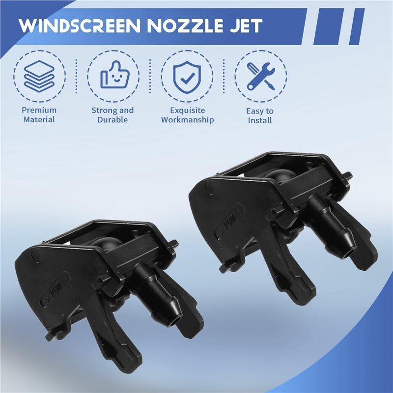 Windscreen Water Jet Nozzle 1 Pair Front Windshield Washer 7M3955985D 7M3955986D For VW Sharan SEAT Alhambra 2001- 2010