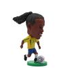 Soccerwe 1 шт. Куклы Игрушка Футболист Звезда Высота 2,5" Фигурка Действия Для Футбольных Фанатов Подарок