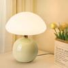 Mushroom Night Light USB Dimmable Desk LampTouch Switch Bedroom Bedside Lamp Eye Protection Learning Rechargeable Table Lighting