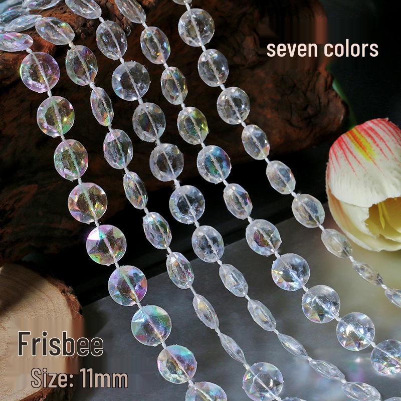 Хрустальная шторка из бусин для двери и декор свадебной дорожки с акриловой нитью