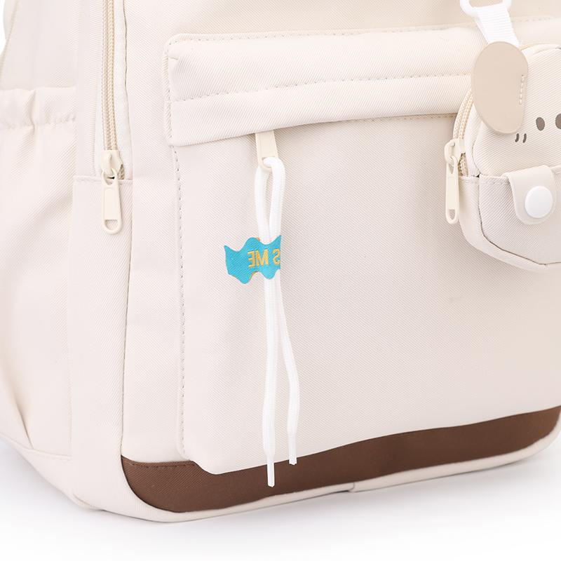 Girls Waterproof Backpack Student Schoolbag Lightweight Large Capacity Outdoor Backpack