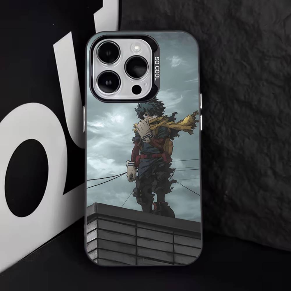 My Hero Academia D-Deku Phone Case For iPhone 17,16,15,14,13,12,11,Pro,Max,Plus,E,Air,Mini Black Tpu Cover