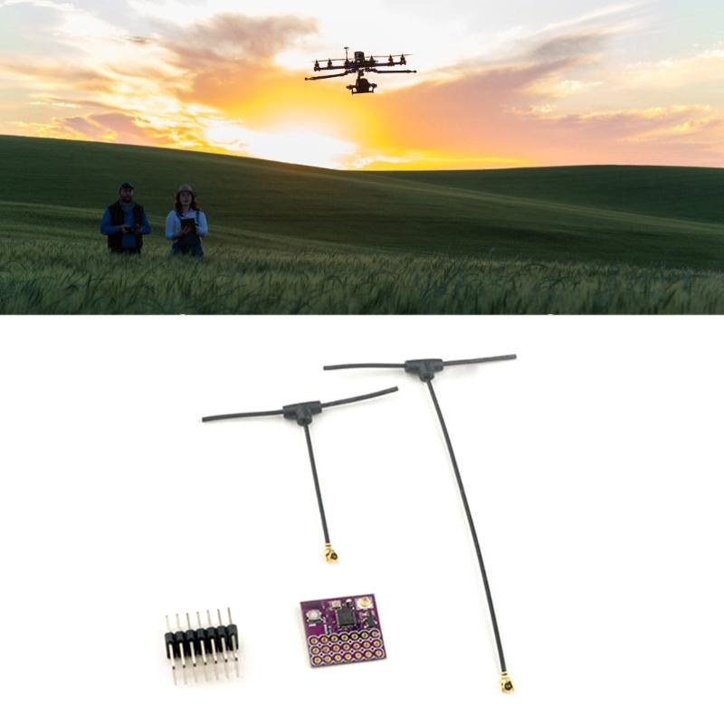 High Accuracy 6 Channel Unmanned vehicle Receiver with Lightweight PCB Design for Stable Signal Transmission
