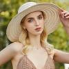 Простая и модная цилиндрическая шляпа, универсальная пляжная шляпа от солнца на каждый день, соломенная шляпа для лица