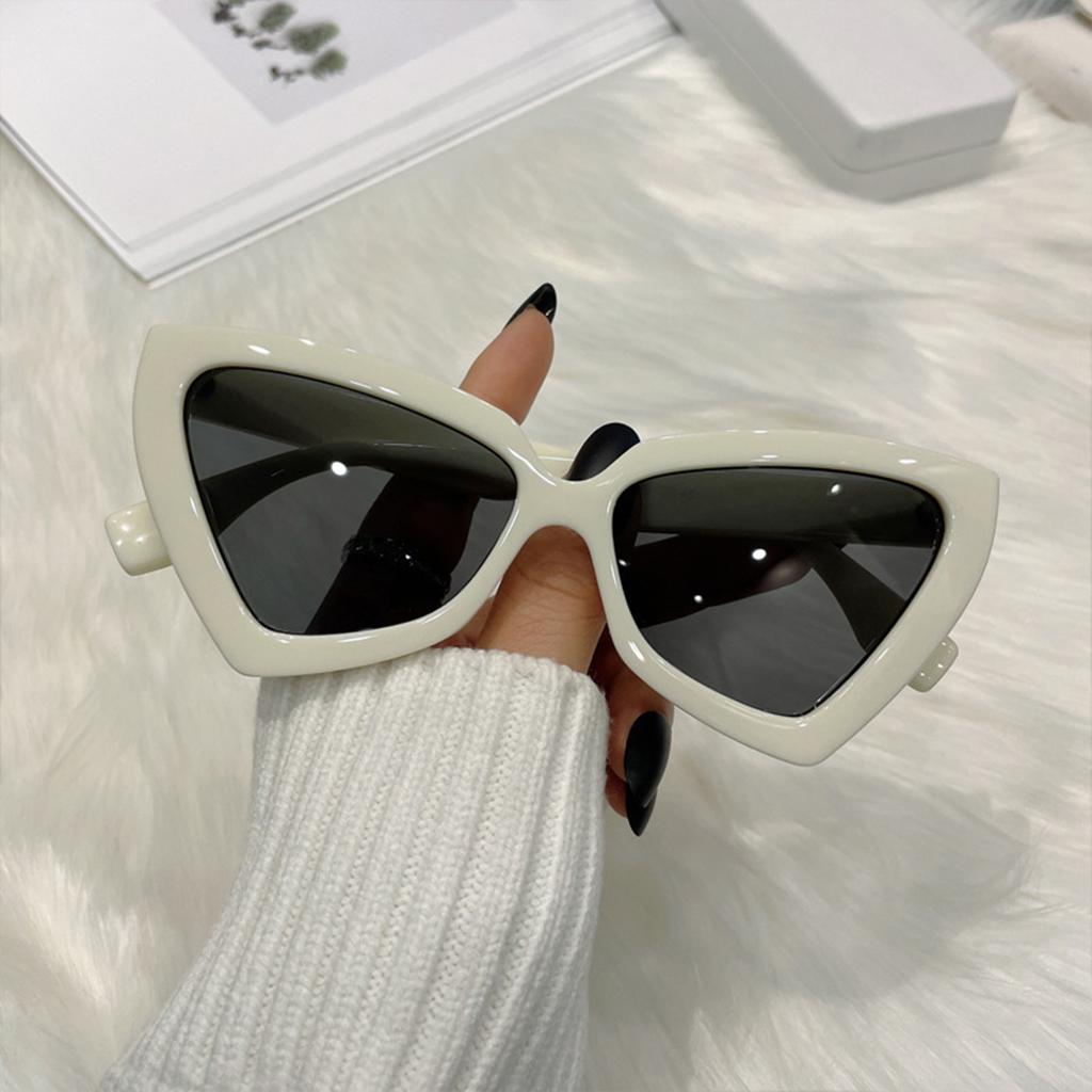 New Triangle Polygon Sunglasses Women Men Vintage Glasses Retro Cat Eye Sun Glasses Female Male Eyewear Eye Glasses for Summer
