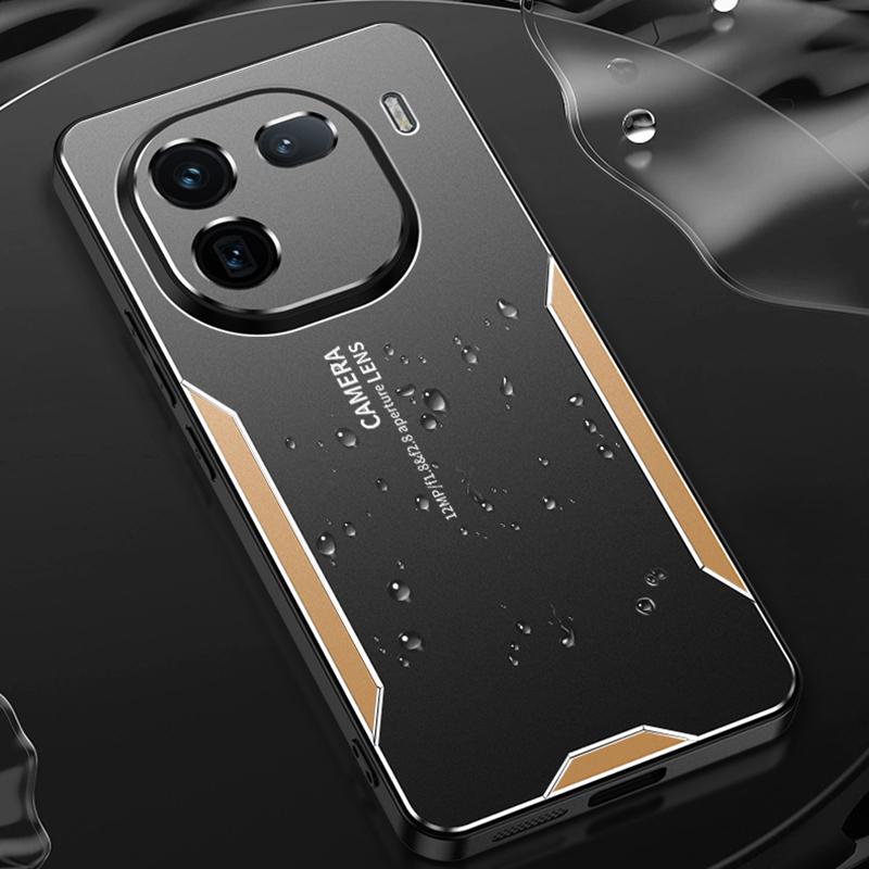 Чехол для гибридного телефона vivo iQOO 12 5G из алюминиевого сплава, металлическая крышка без защиты от мертвых углов