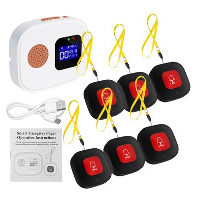 Беспроводной WiFi-пейджер для сиделки с кнопками вызова для пожилых людей, приложение для дистанционного управления медсестрой