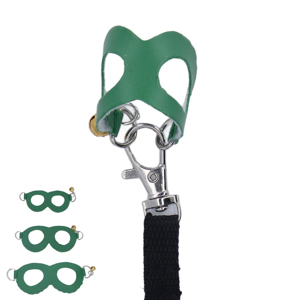 Hamster Harness and Leash Set Artificial Leather Soft Easy To Wear Rat Walking Harness Vest and