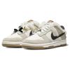 Nike Женские кроссовки Dunk Low из норки и драгоценностей коричневые с парусом в стиле барокко-коричневый FB1859-121