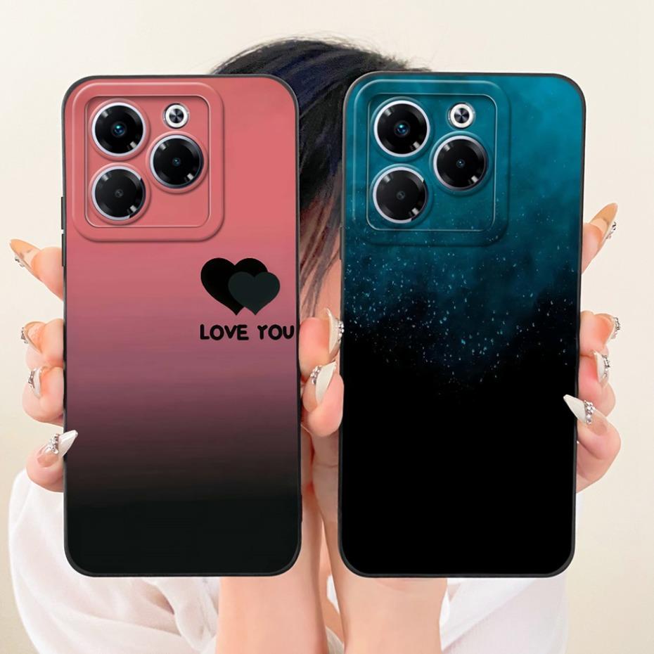 New Fashion Phone Case For Infinix Note 40X 5G Soft Silicone Cases For Infinix Note40X 5G X6838 Covers Bumpers
