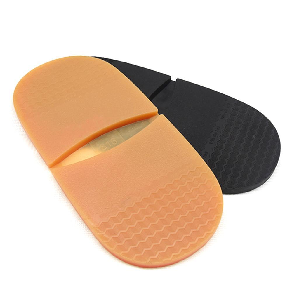 Утолщенные резиновые подошвы для мужской кожаной деловой обуви, подошва на каблуке, нескользящая ремонтная сменная подошва «сделай сам», черный, желтый коврик