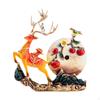 Deer Statue Resin Creative Collection Sculpture Desktop Ornament for Countertop Entrance Living