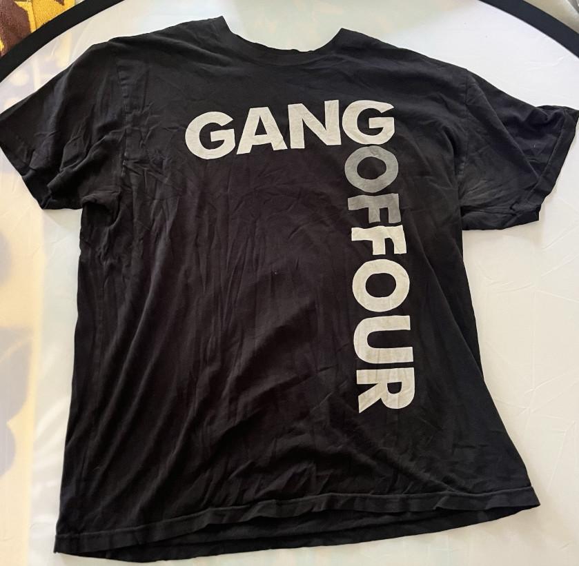 Gang of Four Band Tour Collection T-Shirt Cotton Full Size TS365