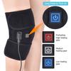 Electric Knee Pad Heated Massage Pad Therapy Adjustable Stand Support Straps 3 Heating Devices