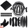 27Pcs/Set Universal Helmet Inner Padding Kit Sealed Sponge Foam Pads Set Protection Pad Replacement Motorcycle Bicycle Accessory
