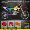 PowerZone Для KTM EXC EXC-F 11-12 SXF 2012 2013 EXC 150 200 250 300 350 450 500 Для 3M Графика НАКЛЕЙКИ Для SX SXF 70A