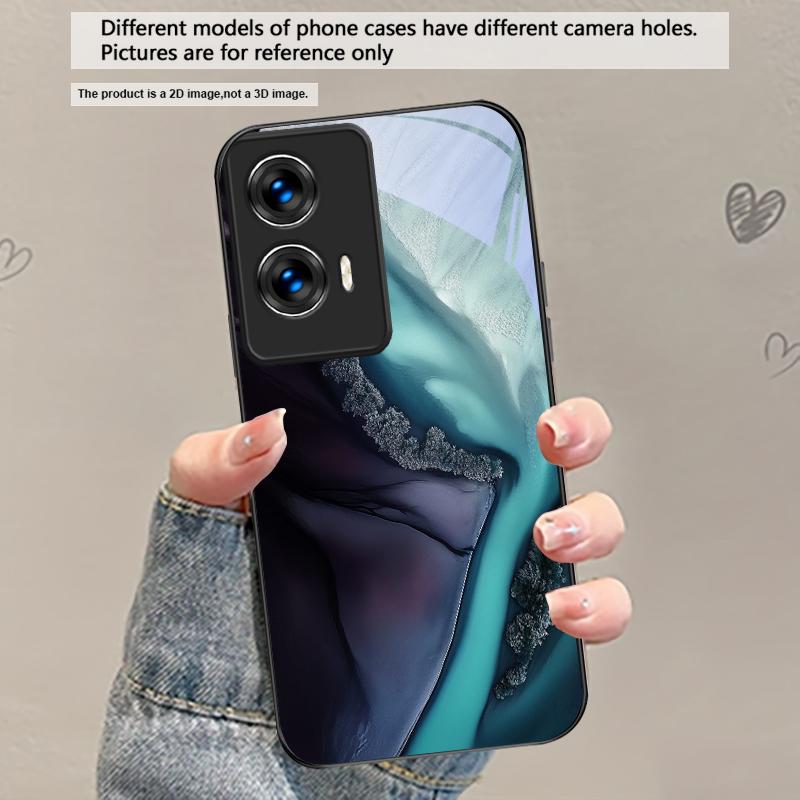 Текстура коры Для Motorola Moto Edge 20 Lite 30 Pro 40 Neo 50 Ultra G45 G54 G55 G75 G84 G85 G Play 23 Стеклянный Чехол для Телефона
