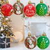 Гигантское рождественское украшение, надувной шар 60*48 см, надувной красный зеленый лось, снеговик, игрушка, шар, уличное рождественское украшение для сада