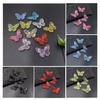 DIY Handmade Materials Loose Beads for Earrings Necklaces Jewelry Marking 10pcs Butterfly Beads Acrylic Transparent Beads Accessories
