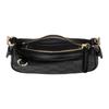Gucci GG Emblem Embossed Logo Mini Shoulder Bag Women shoulder bag Black 847091-AAFDV-1000
