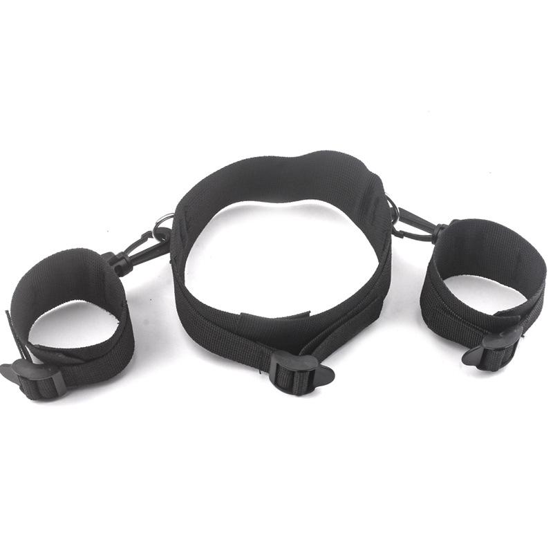 Collar Hand Restraint Slave Game Handcuffs Neck Collar Fetish Bondage Sex Toys Neck Cuff Couple Flirting SM Bondage Sextoy Shop