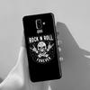 Rock and Roll Skull For Samsung J3 J5 J7 J510 J310 J330 J710 J730 J1 A3 A5 2016 2017 J4 J6 Plus J8 2018 Case