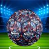 Custom Name Personalized Knight Rider Print Size 5 Soccer Ball Training & Match Football, for Team, Kicking, Gift for Football